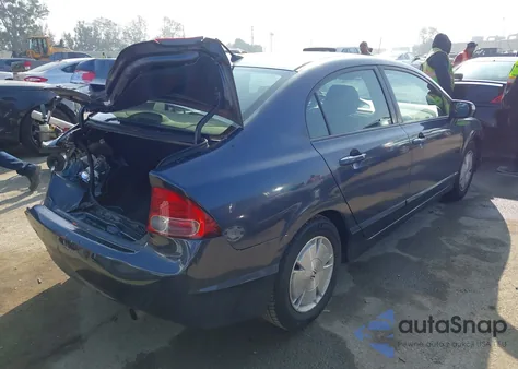 2008 Honda Civic Hybrid из США, поврежденный, VIN JHMFA36258S010491